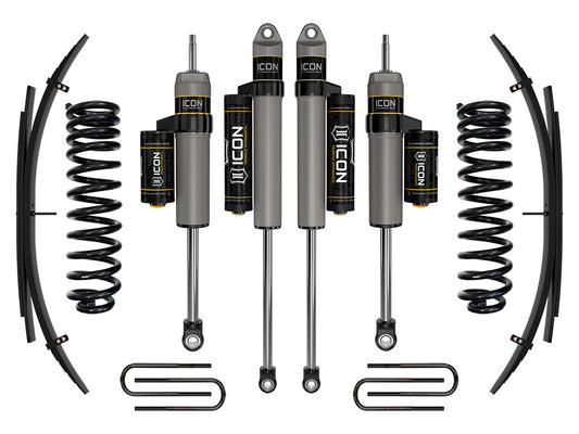 2011-2016 Ford F-250/F-350 Super Duty 4WD Diesel 2.5 Inch Lift Stage 3 Suspension System W/ Expansion Packs Icon Vehicle Dynamics