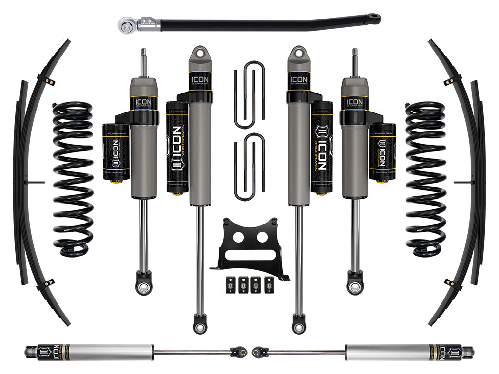 2011-2016 Ford F-250/F-350 Super Duty 4WD Diesel 2.5 Inch Lift Stage 4 Suspension System W/ Expansion Packs Icon Vehicle Dynamics