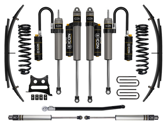 2011-2016 Ford F-250/F-350 Super Duty 4WD Diesel 2.5 Inch Lift Stage 5 Suspension System W/ Expansion Packs Icon Vehicle Dynamics