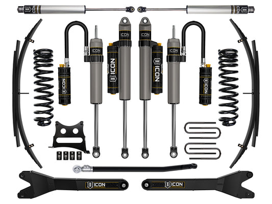 2011-2016 Ford F-250/F-350 Super Duty 4WD Diesel 2.5 Inch Lift Stage 6 Suspension System W/ Expansion Packs Icon Vehicle Dynamics