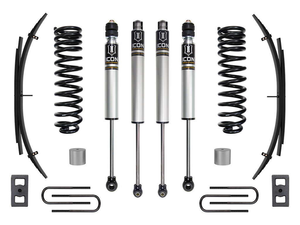 2023 Ford F-250/F-350 Super Duty 4WD Gas 2.5 Inch Lift Stage 1 Suspension System W/ Expansion Packs Icon Vehicle Dynamics