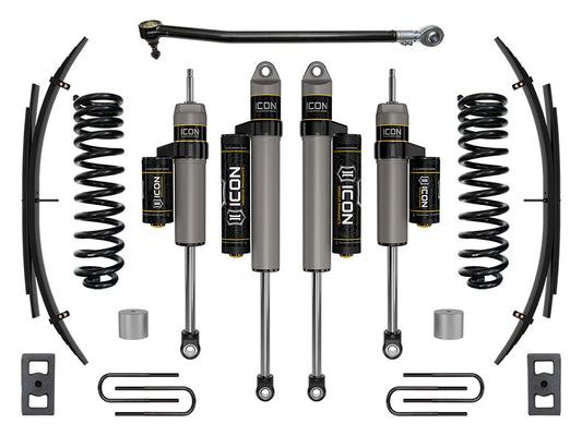 2023 Ford F-250/F-350 Super Duty 4WD Gas 2.5 Inch Lift Stage 3 Suspension System W/ Expansion Packs Icon Vehicle Dynamics