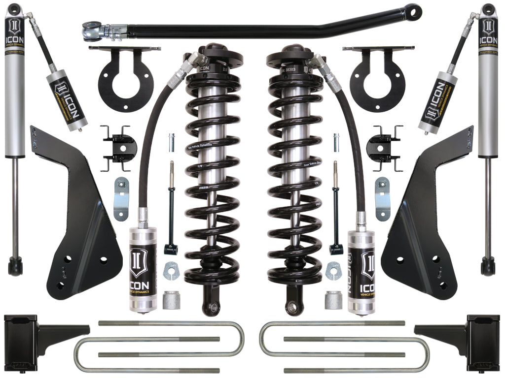 05-07 Ford F-250/F-350 4-5.5 Inch Stage 1 Coilover Conversion System Icon Vehicle Dynamics