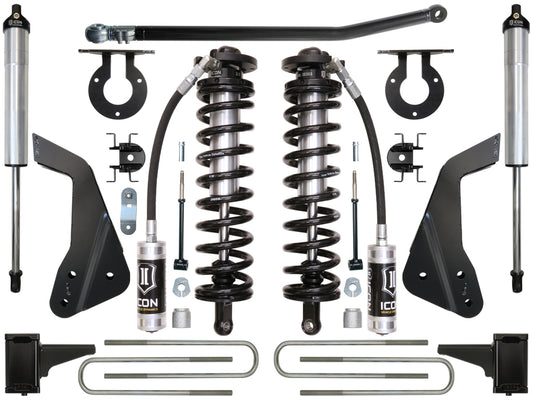 05-07 Ford F-250/F-350 4-5.5 Inch Stage 2 Coilover Conversion System Icon Vehicle Dynamics