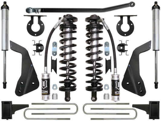 08-10 Ford F-250/F-350 4-5.5 Inch Stage 2 Coilover Conversion System Icon Vehicle Dynamics