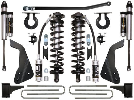 08-10 Ford F-250/F-350 4-5.5 Inch Stage 3 Coilover Conversion System Icon Vehicle Dynamics