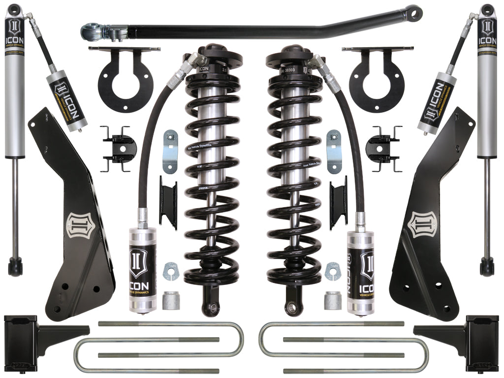 11-16 Ford F-250/F-350 4-5.5 Inch Stage 1 Coilover Conversion System Icon Vehicle Dynamics
