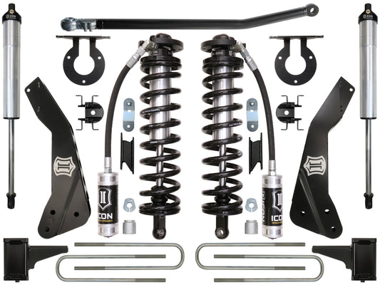11-16 Ford F-250/F-350 4-5.5 Inch Stage 2 Coilover Conversion System Icon Vehicle Dynamics