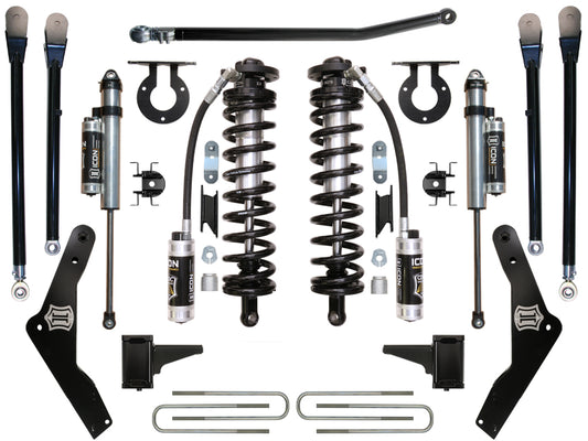 11-16 Ford F-250/F-350 4-5.5 Inch Stage 4 Coilover Conversion System Icon Vehicle Dynamics