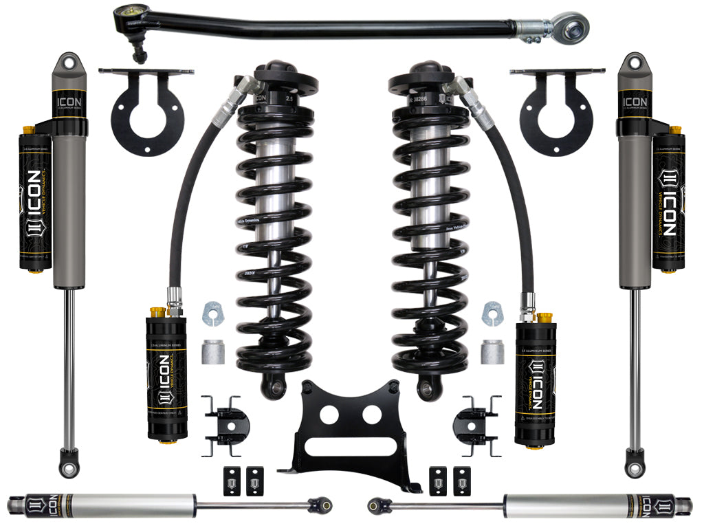 2017-2022 Ford F250/F350 2.5-3 Inch Lift Stage 4 Coilover Conversion System Icon Vehicle Dynamics