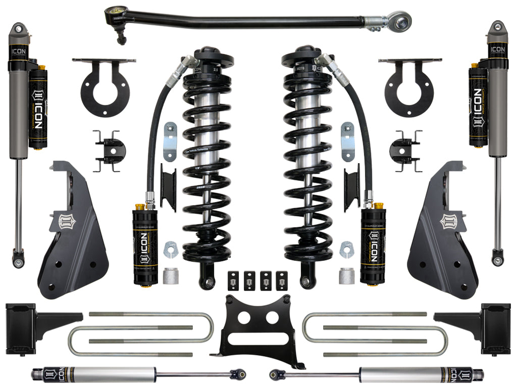 2017-2022 Ford F250/F350 4-5.5 Inch Lift Stage 4 Suspension System Icon Vehicle Dynamics