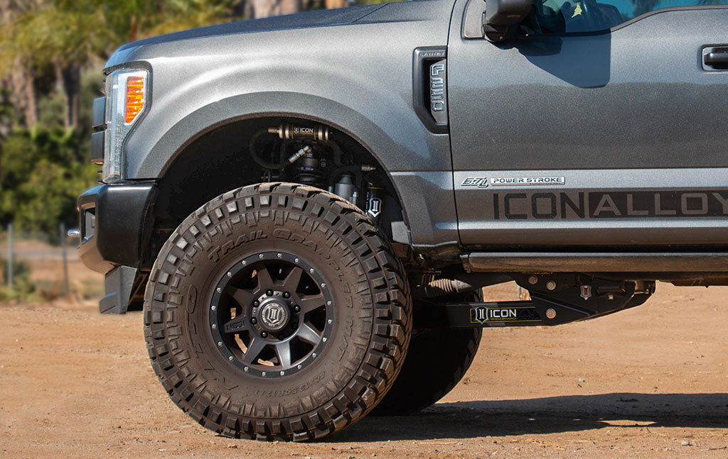 17-22 Ford F250/F350 4-5.5 Inch Lift Stage 5 Suspension System W/Radius Arm Icon Vehicle Dynamics