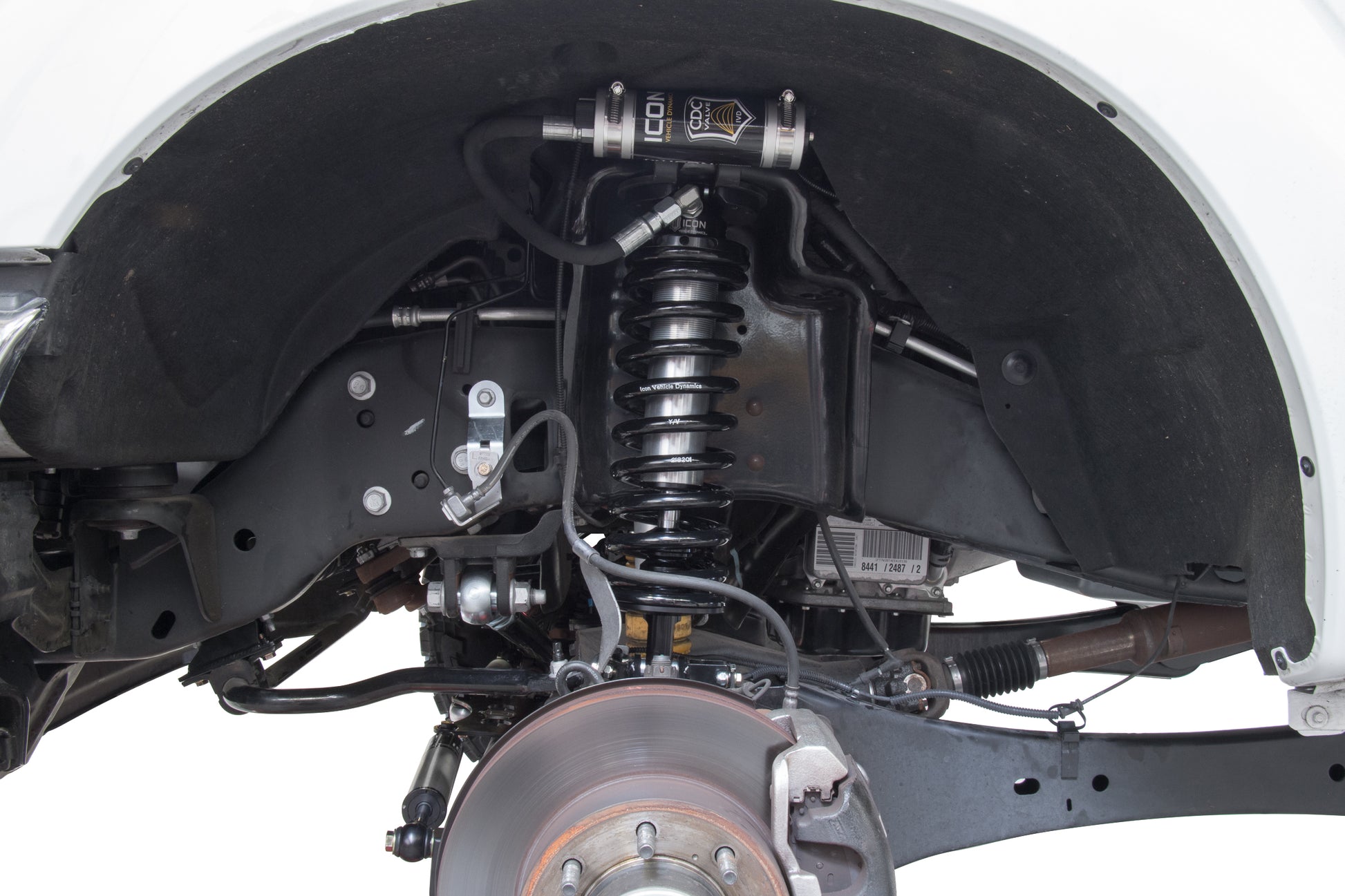 11-16 Ford F250/F350 2.5-3 Inch Lift Stage 2 Coilover System W/ Leaf Springs Icon Vehicle Dynamics