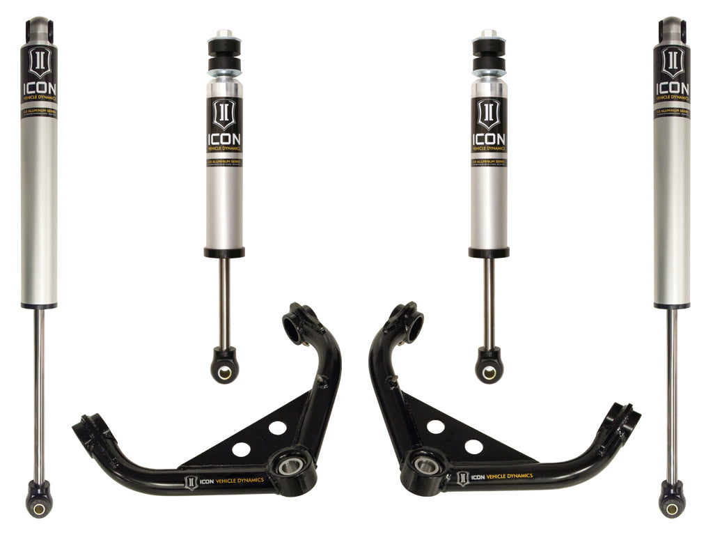 01-10 GM 2500HD/3500 0-2 Inch Stage 2 Suspension System Icon Vehicle Dynamics