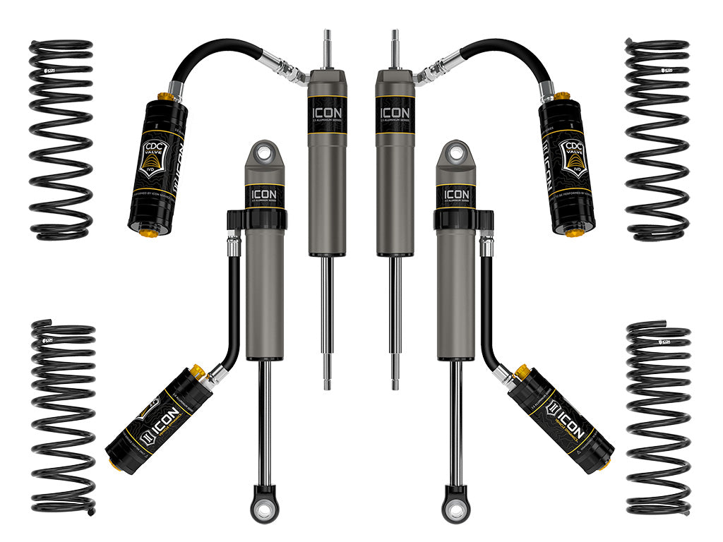 1997-2023 Nissan Patrol Y61 2 Inch Lift Stage 2 Suspension System Icon Vehicle Dynamics
