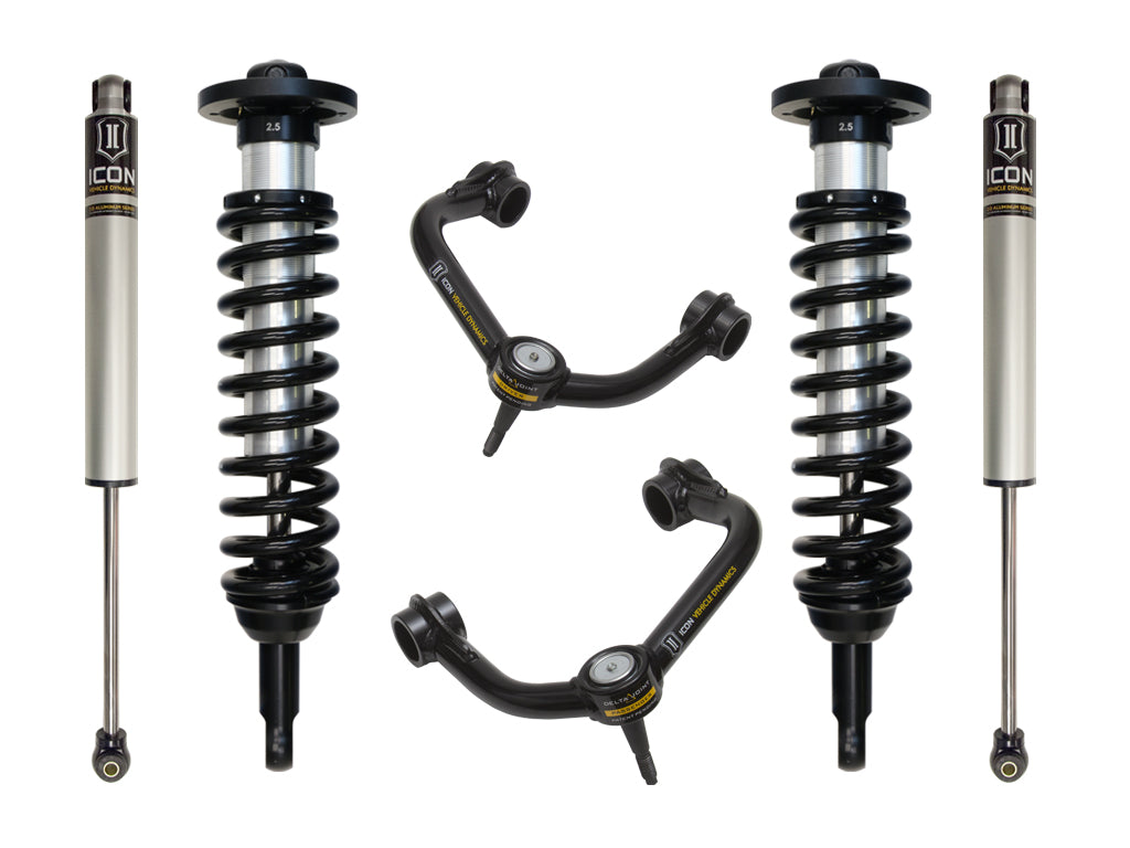 09-13 Ford F150 4WD 0-2.63 Inch Stage 2 Suspension System W Tubular UCA Icon Vehicle Dynamics