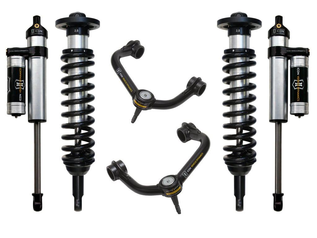 04-08 Ford F150 2WD 0-2.63 Inch Stage 3 Suspension System W Tubular UCA Icon Vehicle Dynamics