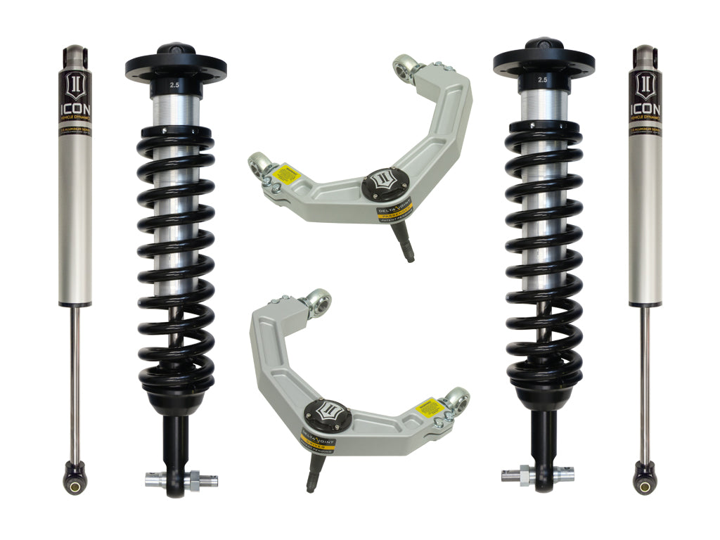 2014 Ford F150 4WD 0-2.63 Inch Stage 2 Suspension System W Billet UCA Icon Vehicle Dynamics
