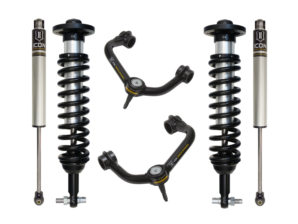 2014 Ford F150 4WD 0-2.63 Inch Stage 2 Suspension System W Tubular UCA Icon Vehicle Dynamics