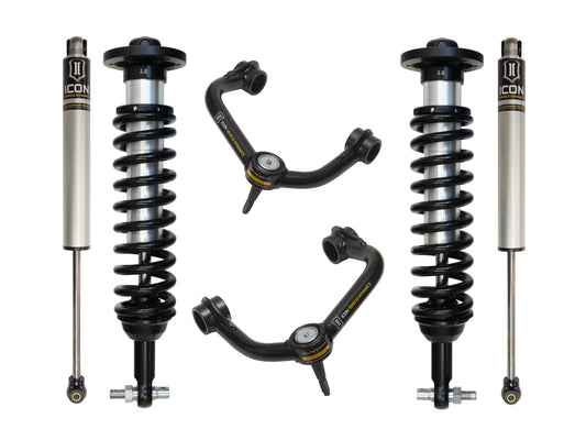 2014 Ford F150 4WD 0-2.63 Inch Stage 2 Suspension System W Tubular UCA Icon Vehicle Dynamics