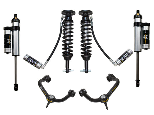 2014 Ford F150 4WD 1.75-2.63 Inch Stage 4 Suspension System W Tubular UCA Icon Vehicle Dynamics
