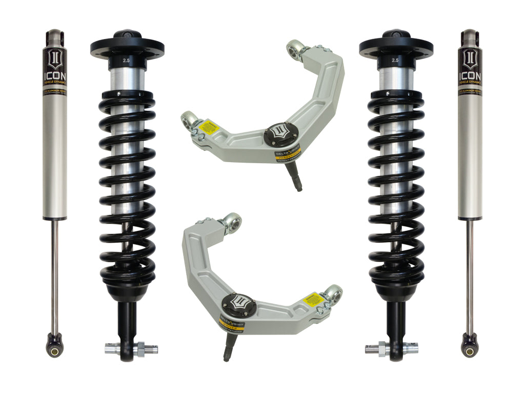 2014 Ford F150 2WD 0-2.63 Inch Stage 2 Suspension System W Billet UCA Icon Vehicle Dynamics