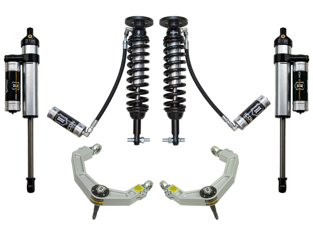 2014 Ford F150 2WD 1.75-2.63 Inch Stage 4 Suspension System W Billet UCA Icon Vehicle Dynamics