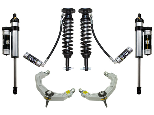 2014 Ford F150 2WD 1.75-2.63 Inch Stage 4 Suspension System W Billet UCA Icon Vehicle Dynamics