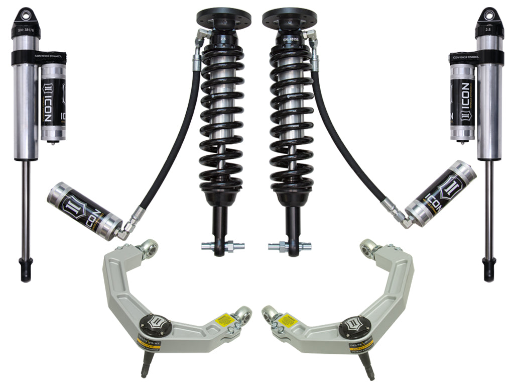 2015-2020 Ford F150 4WD 2-2.63 Inch Stage 4 Suspension System W Billet UCA Icon Vehicle Dynamics
