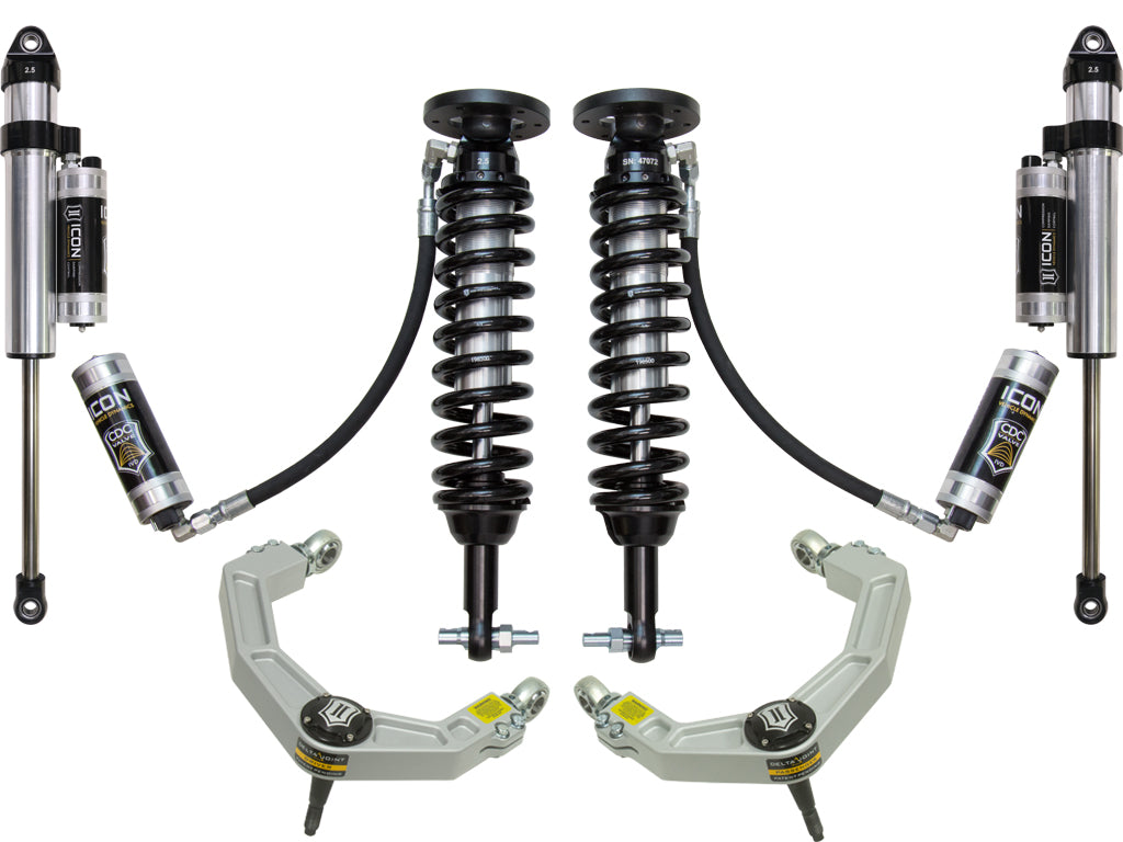 2015-2020 Ford F150 4WD 2-2.63 Inch Stage 5 Suspension System W Billet UCA Icon Vehicle Dynamics