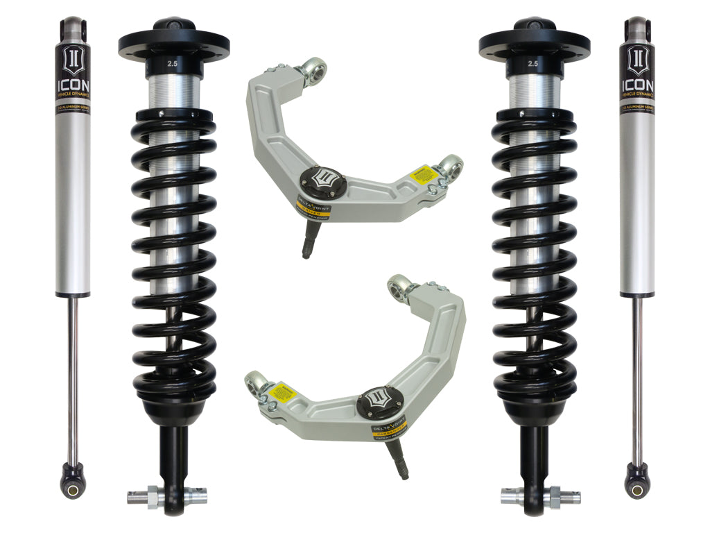2015-2020 Ford F150 2WD 0-3 Inch Stage 2 Suspension System W Billet UCA Icon Vehicle Dynamics