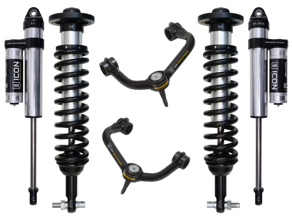 2015-2020 Ford F150 2WD 0-3 Inch Stage 3 Suspension System W Tubular UCA Icon Vehicle Dynamics