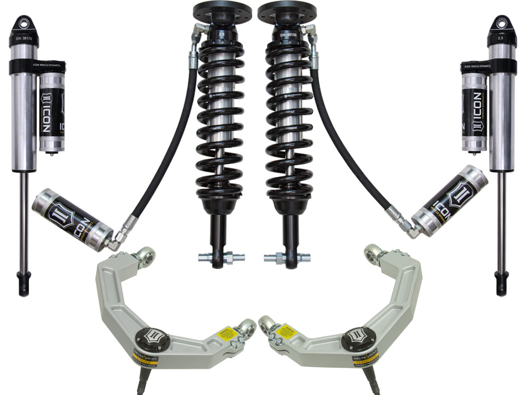 2015-2020 Ford F150 2WD 1.75-3 Inch Stage 4 Suspension System W Billet UCA Icon Vehicle Dynamics