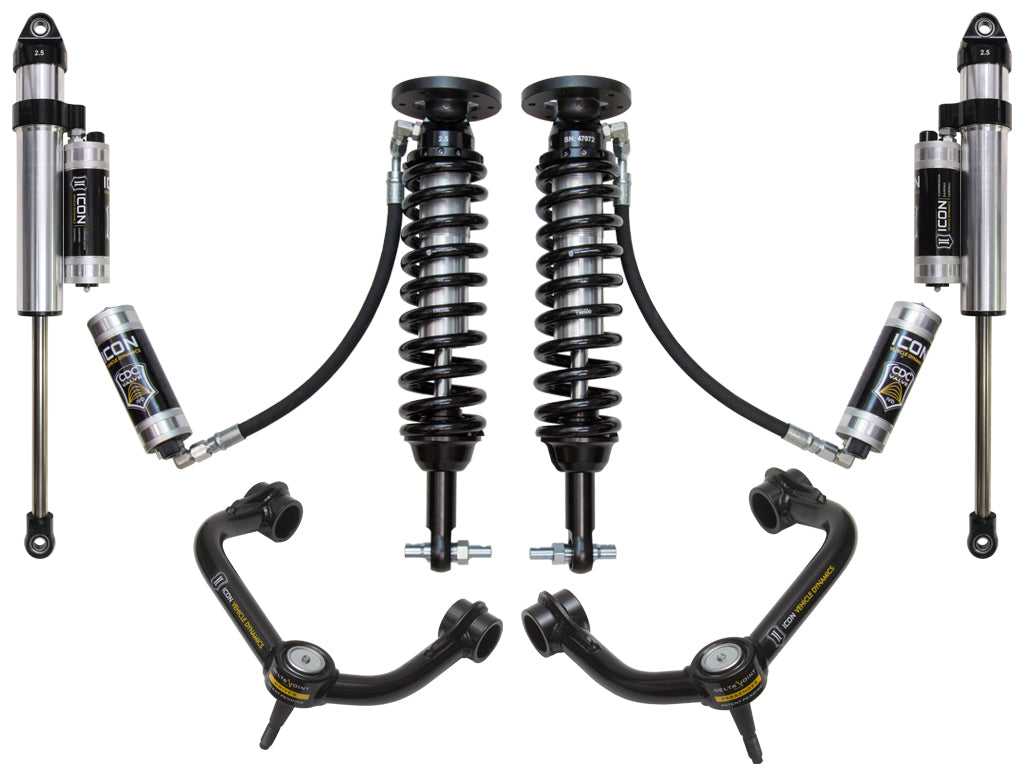 2015-2020 Ford F150 2WD 1.75-3 Inch Stage 5 Suspension System W Tubular UCA Icon Vehicle Dynamics