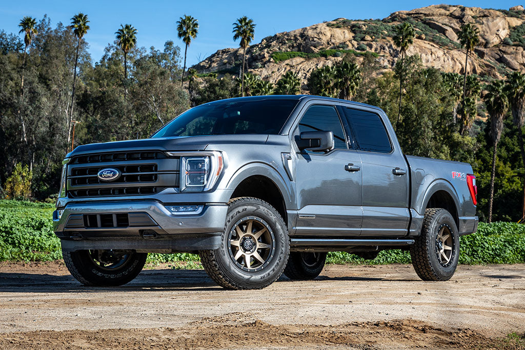 2021-2024 Ford F-150 4WD 2.75-3.5 Inch Lift Stage 4 Suspension System Billet CDCV Icon Vehicle Dynamics