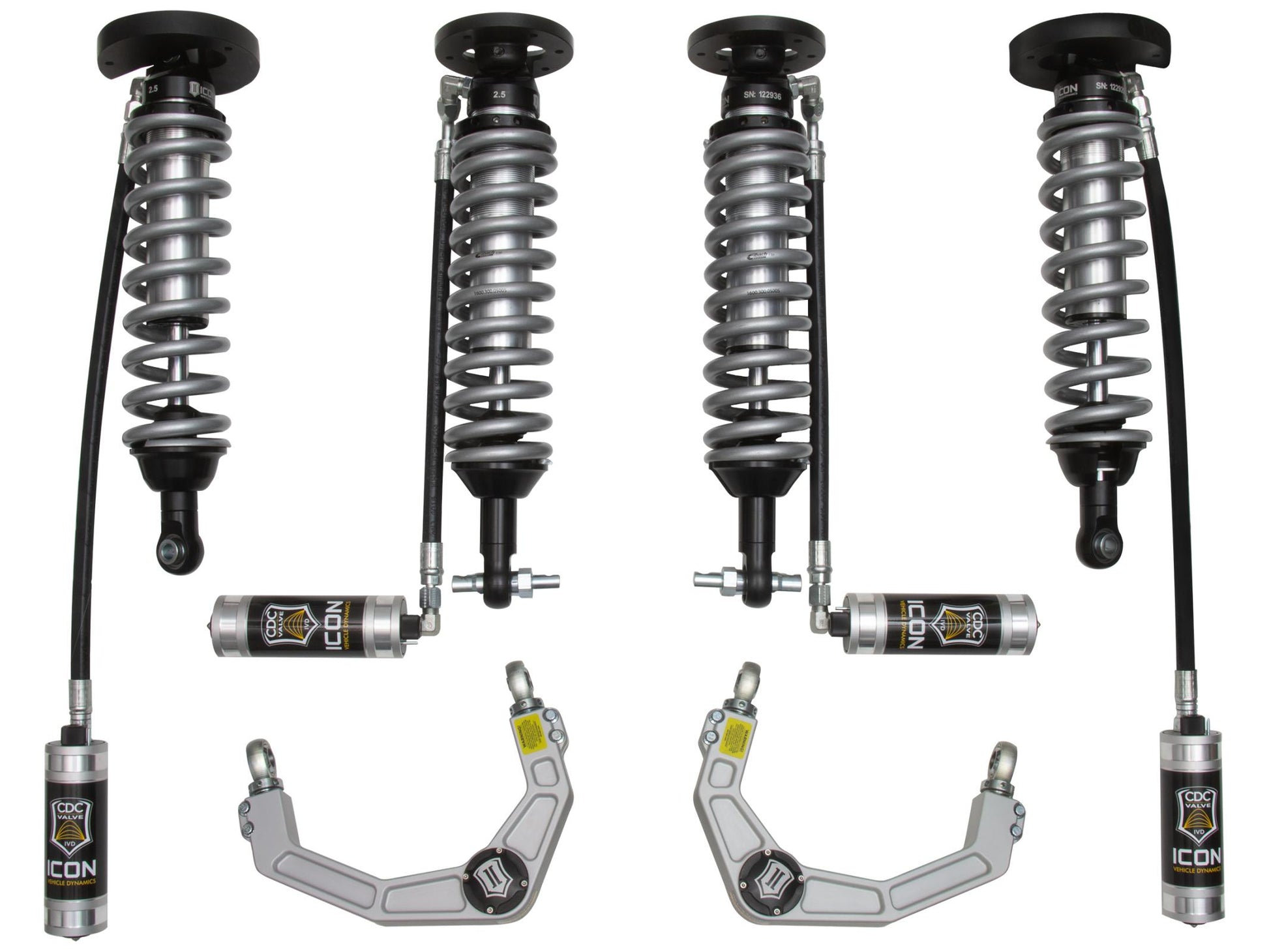 2014-2020 Ford Expedition 4WD .75-2.25 Inch Stage 2 Suspension System W Billet UCA Icon Vehicle Dynamics