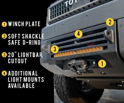 Toyota Land Cruiser 250 Series Covert Front Bumper | 2024 - Current
