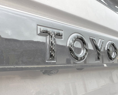 Rear Lift Gate Letter Overlays Fits 2024-2027 Toyota Land Cruiser