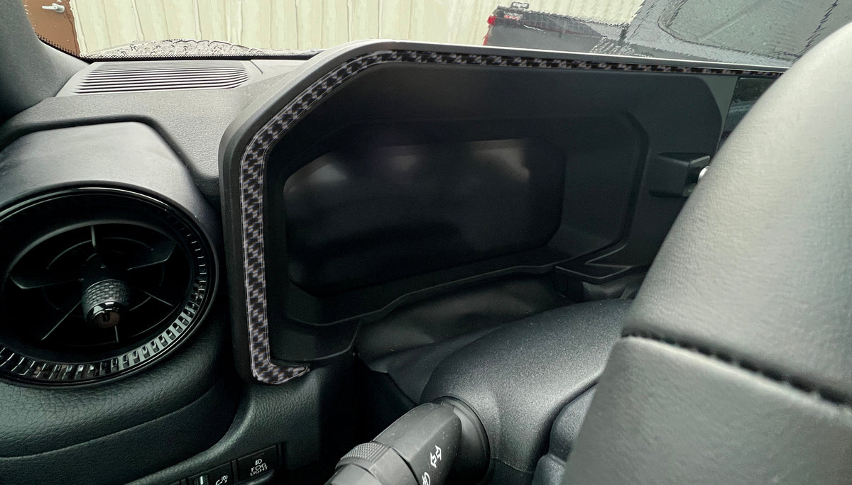 Instrument Panel Accent Overlays Fits 2024-2027 Toyota Land Cruiser