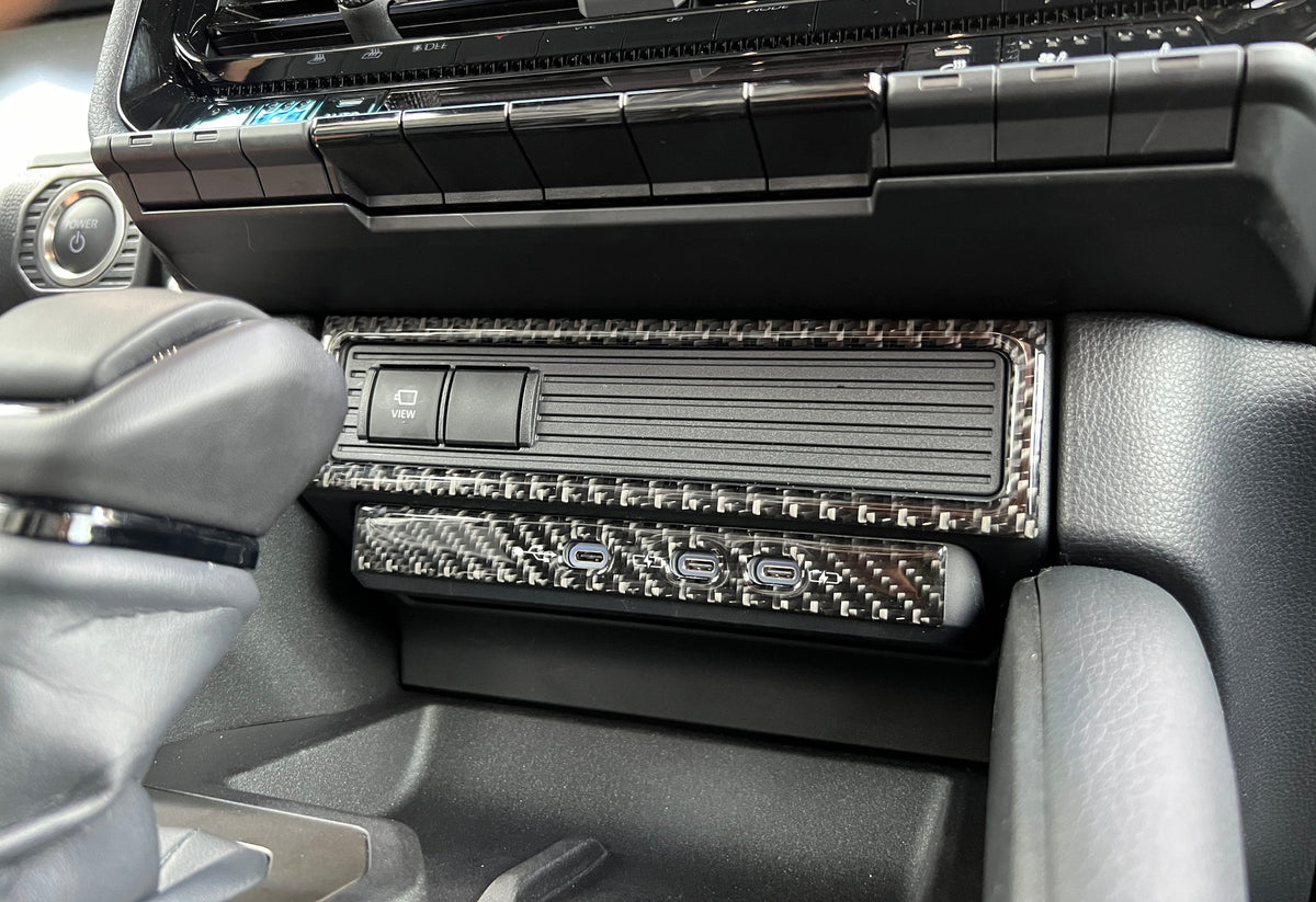 Charge Port Accent Trim Fits 2024-2027 Toyota Land Cruiser