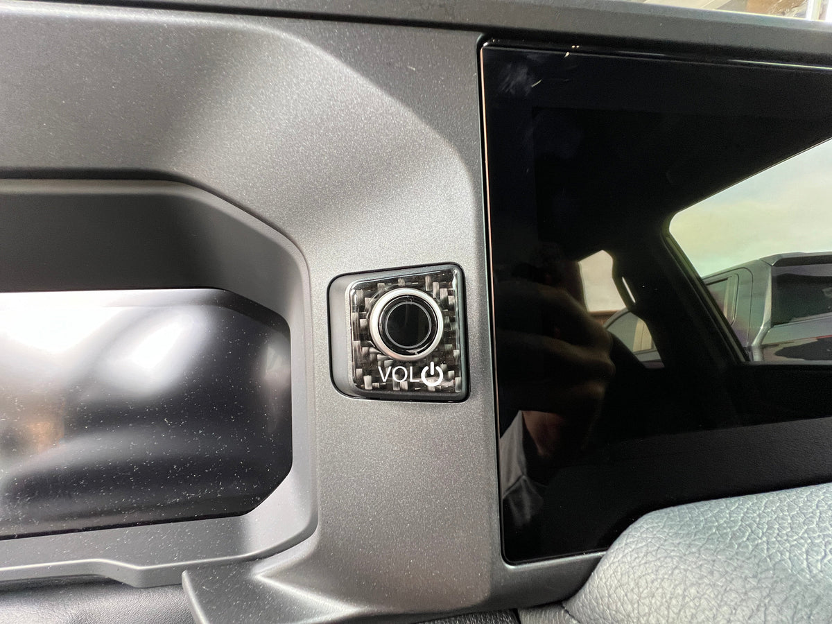 Volume Knob Accent Trim Fits 2024-2027 Toyota Land Cruiser