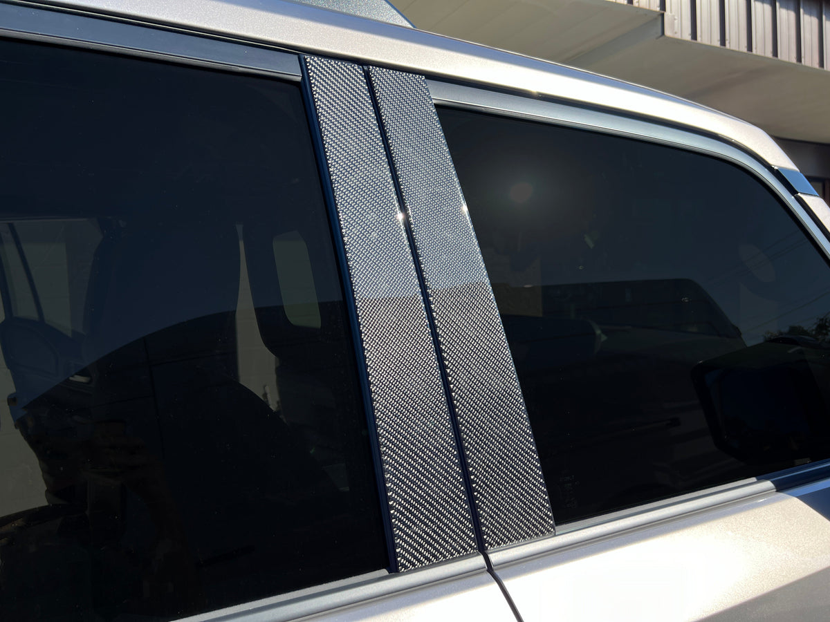 Door Pillar Overlays Fits 2024-2027 Toyota Land Cruiser & Lexus GX550