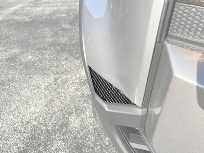 Front Bumper Top Sides Overlays Fits 2024-2027 Toyota Land Cruiser
