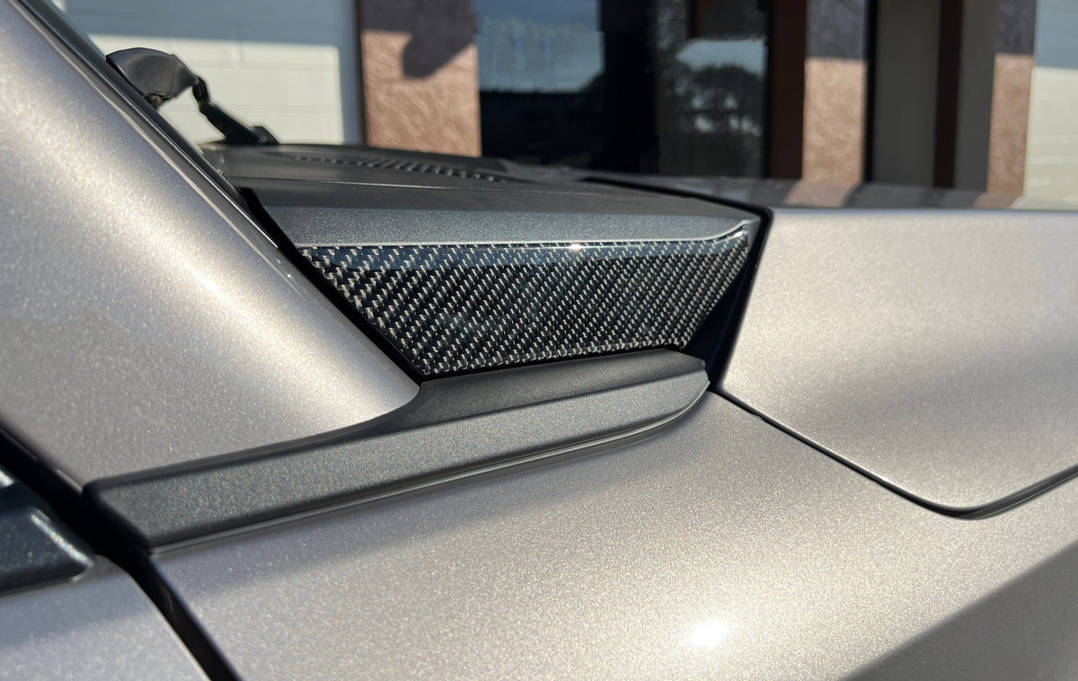 Side Windshield Cowl Panel Accent Overlays Fits 2024-2027 Toyota Land Cruiser & Lexus GX550