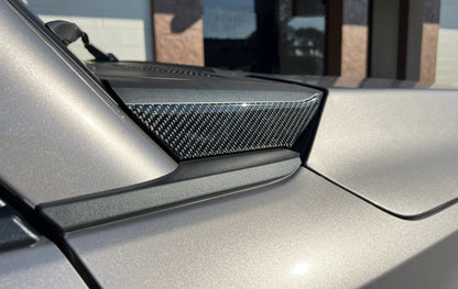Side Windshield Cowl Panel Accent Overlays Fits 2024-2027 Toyota Land Cruiser & Lexus GX550