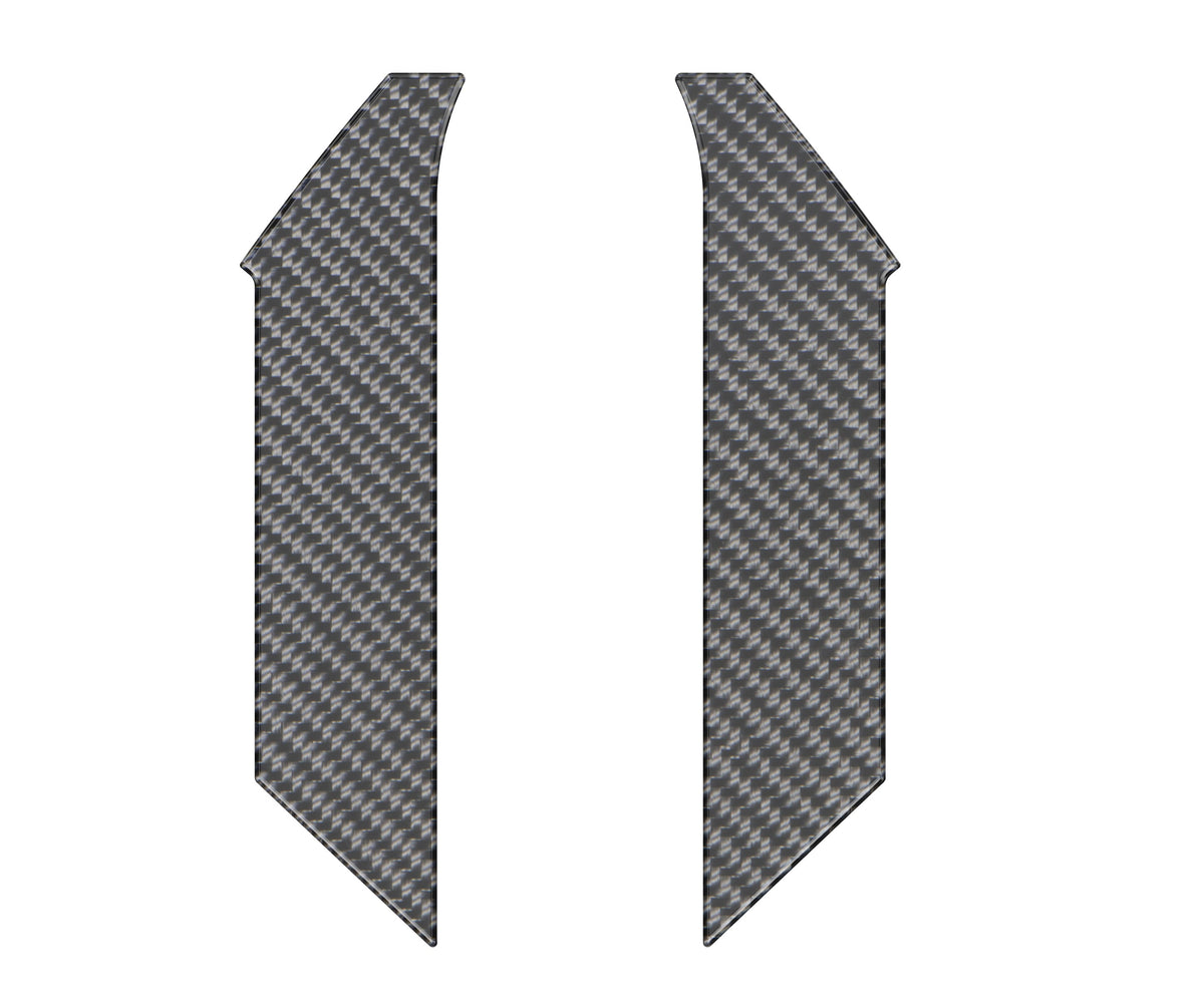 Side Windshield Cowl Panel Accent Overlays Fits 2024-2027 Toyota Land Cruiser & Lexus GX550