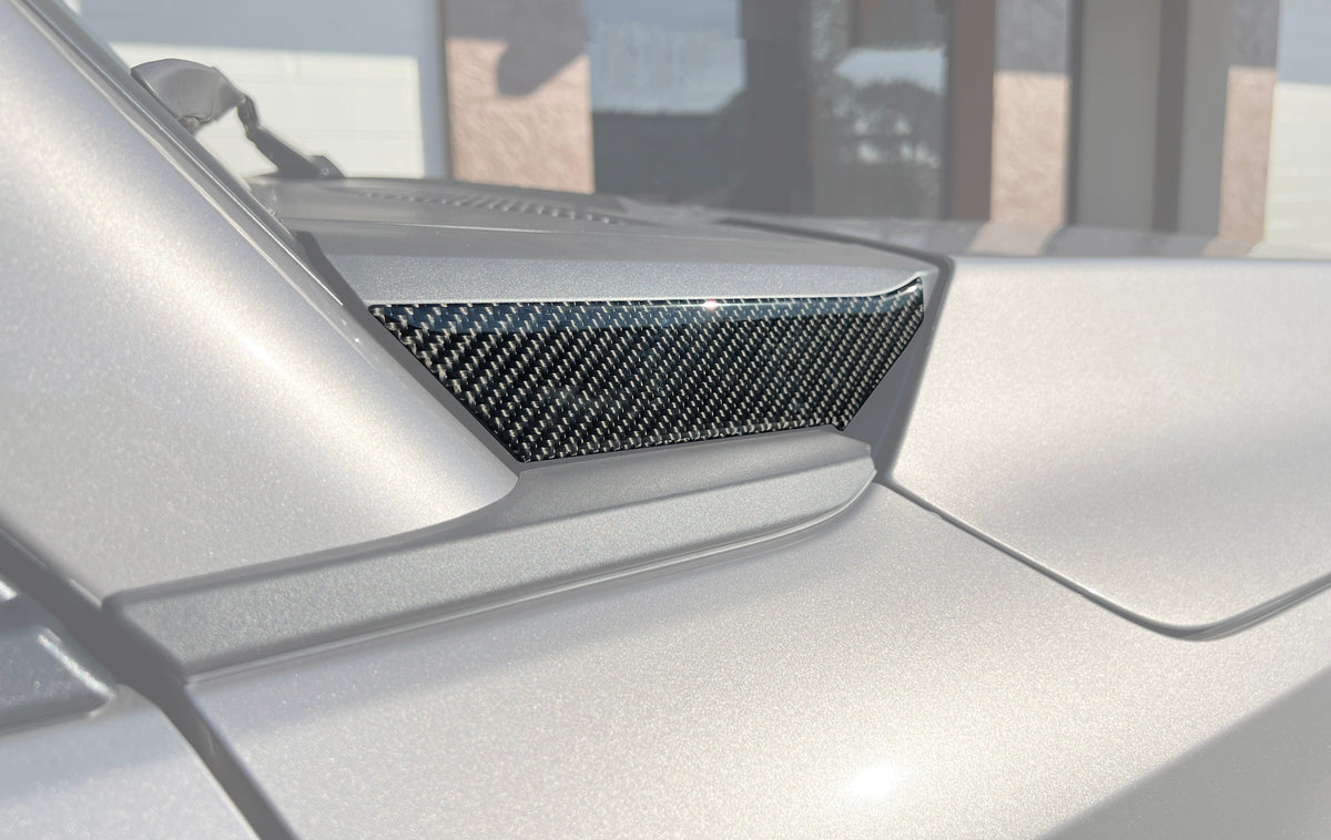 Side Windshield Cowl Panel Accent Overlays Fits 2024-2027 Toyota Land Cruiser & Lexus GX550