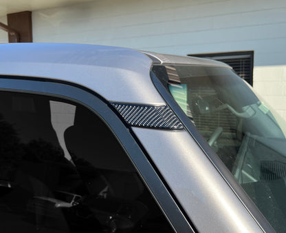 Upper A Pillar Upper Overlays Fits 2024-2027 Toyota Land Cruiser & Lexus GX550