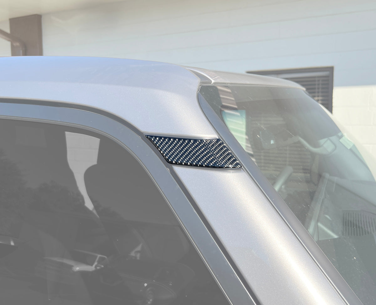 Upper A Pillar Upper Overlays Fits 2024-2027 Toyota Land Cruiser & Lexus GX550