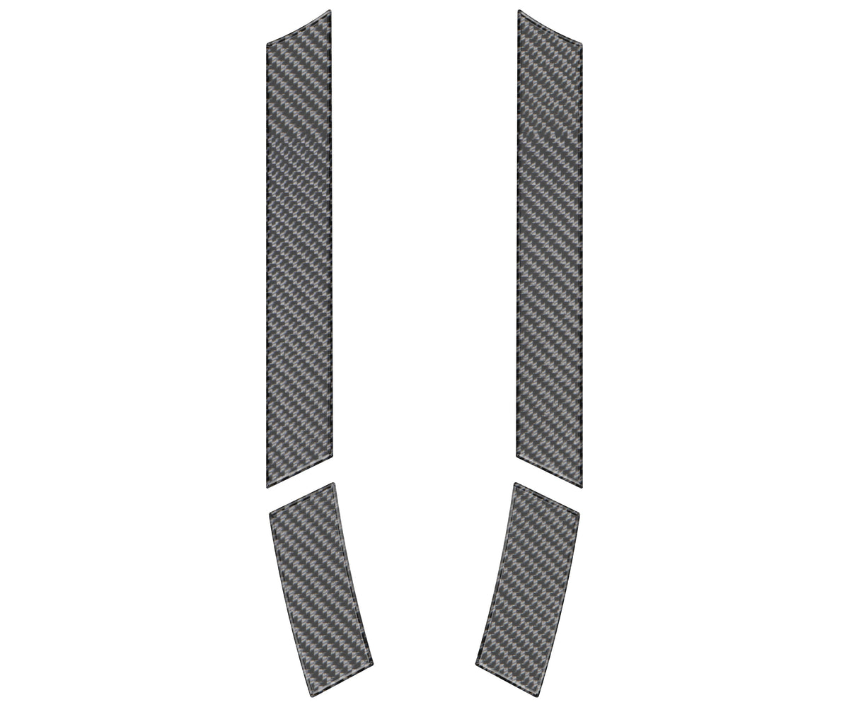 Upper C Pillar Overlays Fits 2024-2027 Toyota Land Cruiser & Lexus GX550